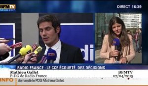 Mathieu Gallet : «J'appelle les élus à venir parler de l'avenir de Radio France»
