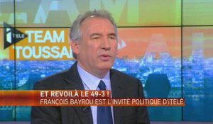 Prélèvement à la source en 2018 : «Le gouvernement n'est pas sûr d'être encore là» lance Bayrou