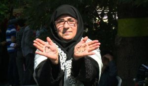 Foule de manifestants en Iran en soutien aux Palestiniens