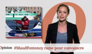 #tweetclash : #MaudFontenoy rame pour convaincre