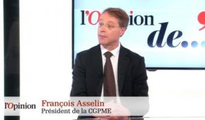François Asselin (CGPME) sur la gauchisation du discours de François Hollande : « On berce d'illusions beaucoup de Français »
