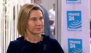 Federica Mogherini : "La priorité pour l'UE, c'est de sauver la vie des migrants"