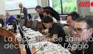 La rédaction décentralisée à Saint-Lô Agglo