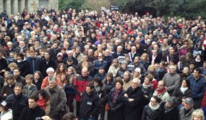 6000 personnes dans la rue pour Charlie hebdo