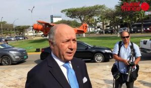 Les premiers mots de Laurent Fabius à Lima