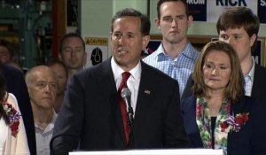 Rick Santorum se lance dans la course à la Maison Blanche
