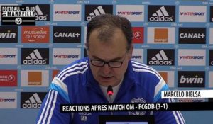 OM - FCGDB (3-1): La réaction de Marcelo Bielsa