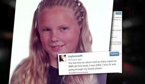 Taylor Swift partage une drôle de photo qui date de 2002 pour célébrer 1989