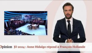 JO 2024 : Anne Hidalgo répond à François Hollande