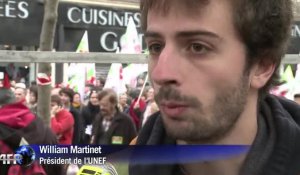 Paris: près d'un millier de manifestants pour Rémi Fraisse