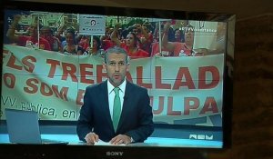 Espagne: condamnée à fermer, la télévision de Valence se rebelle