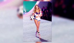 La belle Cara Delevingne fait la folle au défilé de Victoria's Secret
