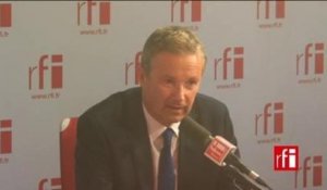 Nicolas Dupont-Aignan, député de l'Essonne et président de Debout la république