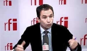 Benoit Hamon, porte-parole du Parti socialiste français