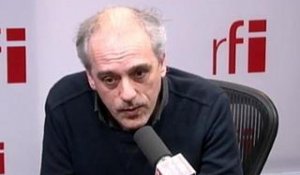 Philippe Poutou, candidat du Nouveau parti anticapitaliste (NPA) pour l'élection présidentielle 2012