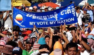 Cambodge: manifestation pour demander un nouveau scrutin