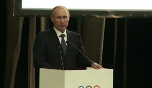Sotchi: Vladimir Poutine présente "ses Jeux olympiques"