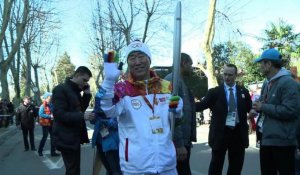 JO-2014: Ban Ki-moon, porteur de la flamme olympique