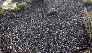 Manifestation monstre de migrants africains à Tel-Aviv