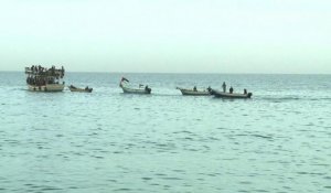 Gaza: pêcheurs et militants défient le blocus maritime