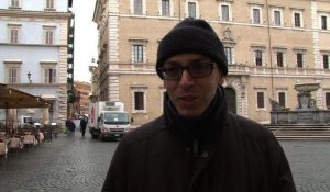 Berlusconi: réactions des Italiens à Rome