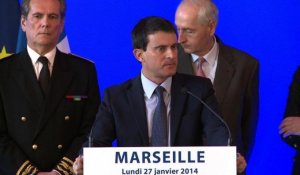 Sécurité à Marseille: pour Valls, les résultats sont là
