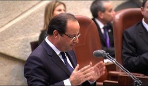 Hollande appelle à partager Jérusalem et arrêter la colonisation