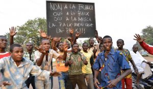 Des milliers de musulmans pro-Séléka protestent contre l'armée française