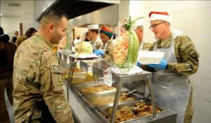 Afghanistan: les troupes de l'Isaf fêtent Noël