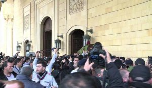 Liban: obsèques d'un ex-ministre critique de Damas
