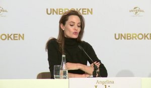 Angelina Jolie présente son nouveau film à Berlin