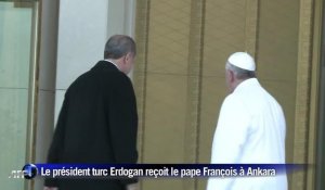 Turquie: le pape François demande le dialogue interreligieux