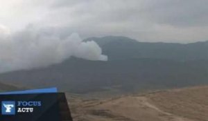 Japon : le Mont Aso est entré en éruption