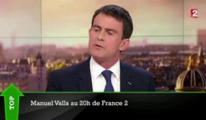 Top/Flop : Manuel Valls au 20h de France 2, l'élection de Miss France 2015
