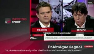 Zap'Sport : Polémique Sagnol, suite et fin ?