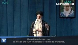 Le guide suprême iranien Ali Khamenei accuse Israël de "génocide" à Gaza