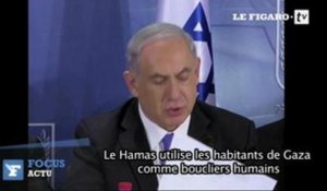 Netanyahou : "Qui se cache sous les hôpitaux ? Le Hamas"