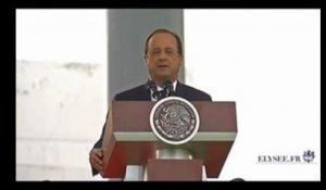 Hollande : «El corazón con el corazón»