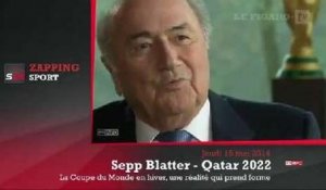 Zap'Sport : Blatter reconnait une erreur pour le Qatar et s'enfonce sur le Brésil