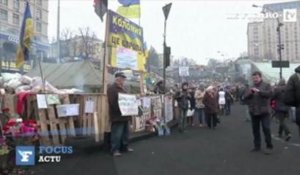 A Kiev, les habitants approuvent la mise en garde d'Obama à Moscou