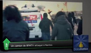 Top Média : des journalistes de BFMTV attaqués par des manifestants à Nantes