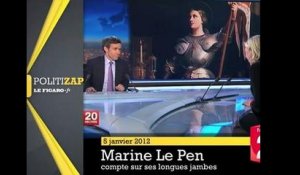 Le Pen : "J'ai les jambe plus longues que Sarkozy"