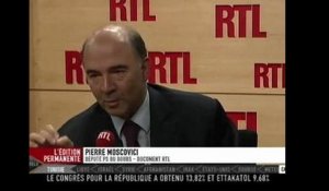 Pierre Moscovici réagit sur RTL