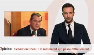 Sébastien Chenu : le ralliement qui passe difficilement