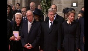 Dernier adieu émouvant de la Belgique à la reine Fabiola