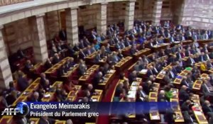 Grèce: 2ème échec du parlement à élire un président