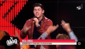 Découvrez les 1ères images du live de Nick Jonas dans le Mag sur NRJ 12!