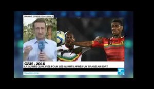 CAN-2015 : la Guinée, tirée au sort face au Mali, rejoint les quarts de finale