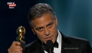 George Clooney soutient Charlie Hebdo - ZAPPING PEOPLE DU 12/01/2015