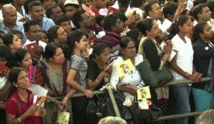 Le pape rassemble un million de fidèles au Sri Lanka